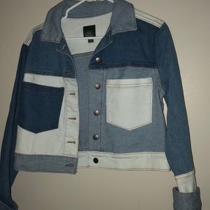 Patched Jean Jacket